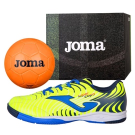 Belső cipő Joma Super Copa Jr 2011 In Jr SCJS.2011.IN sárga sárgák
