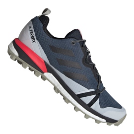 Adidas Terrex Skychaser Lt Gtx M EF2159 cipő sötétkék sokszínű Adidas Terrex Skychaser Lt Gtx M EF2159 cipő sötétkék sokszínű