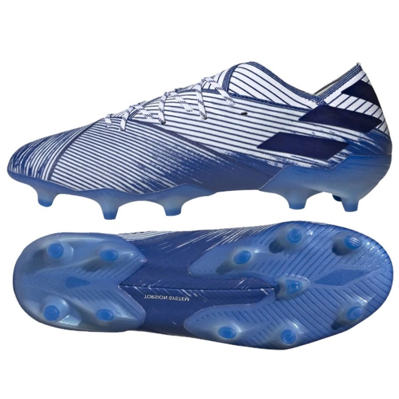 Adidas Nemeziz 19.1 Fg M EG7324 futballcipő sokszínű kék