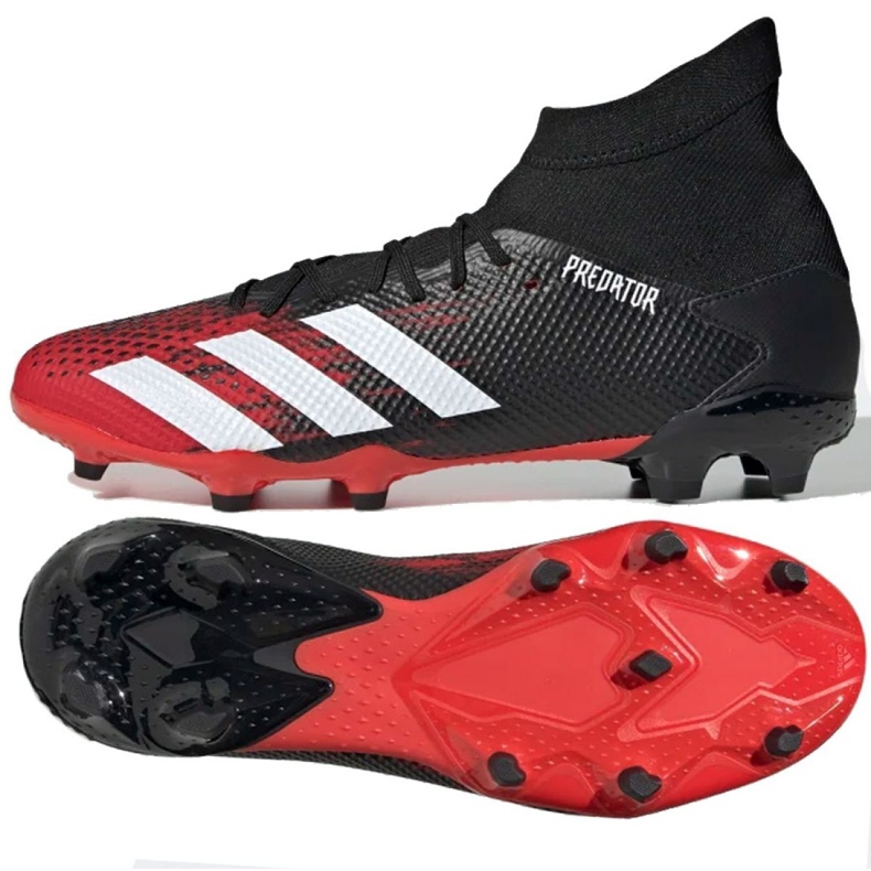 Adidas Predator 20.3 Fg M EE9555 futballcipő sokszínű fekete