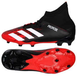 Adidas Predator 20.3 Fg Jr EF1930 futballcipő sokszínű fekete