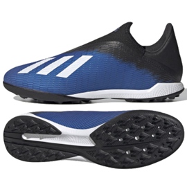 Adidas X 19.3 Ll Tf M EG7176 futballcipő kék kék