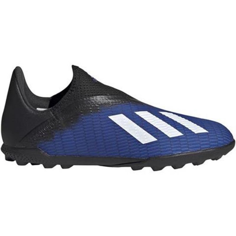 Adidas X 19.3 Ll Tf Jr EG9839 futballcipő kék kék Adidas X 19.3 Ll Tf Jr EG9839 futballcipő kék kék