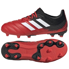 Adidas Copa 20.1 Fg Jr EF1909 futballcipő piros piros Adidas Copa 20.1 Fg Jr EF1909 futballcipő piros piros
