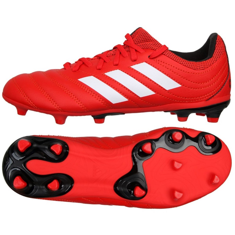 Adidas Copa 20.3 Fg Jr EF1914 futballcipő piros piros
