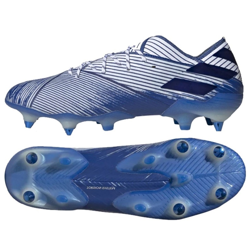Adidas Nemeziz 19.1 Sg M FU8497 futballcipő kék kék