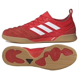 Belső cipő adidas Copa 20.1 In M G28623 piros narancs és vörös