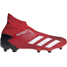 Adidas Predator 20.3 Ll Fg M EE9554 futballcipő piros piros Adidas Predator 20.3 Ll Fg M EE9554 futballcipő piros piros
