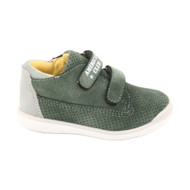 Csizma tépőzárral American Club GC22 szürke zöld