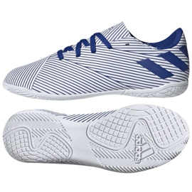 Belső cipő adidas Nemeziz 19.4 In Jr EF1754 sokszínű fehér