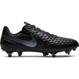 Nike Tiempo Legend 8 Academy Sg Pro Ac M AT6014-010 futballcipő fekete fekete Nike Tiempo Legend 8 Academy Sg Pro Ac M AT6014-010 futballcipő fekete fekete