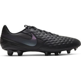 Nike Tiempo Legend 8 Academy FG / MG M AT5292-010 futballcipő fekete fekete Nike Tiempo Legend 8 Academy FG / MG M AT5292-010 futballcipő fekete fekete
