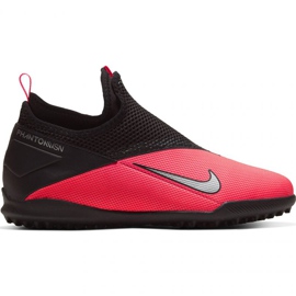 Nike Phantom Vsn 2 Academy Df Tf Jr CD4078 606 futballcipő piros narancs és vörös