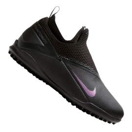 Nike Phantom Vsn 2 Academy Df Tf Jr CD4078-010 fekete fekete Nike Phantom Vsn 2 Academy Df Tf Jr CD4078-010 fekete fekete