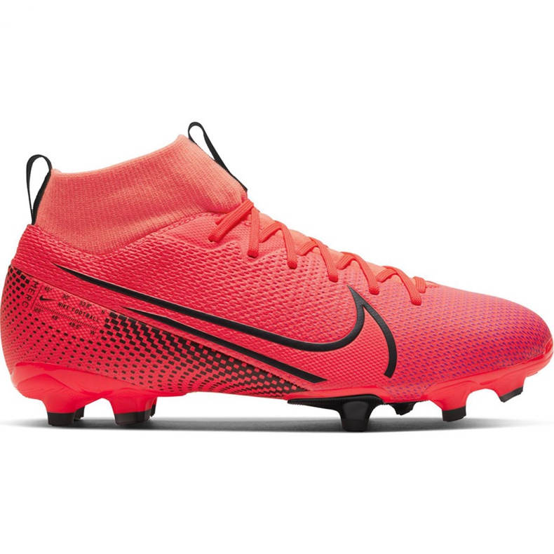 Nike Mercurial Superfly 7 Academy FG / MG Jr AT8120-606 futballcipő piros piros