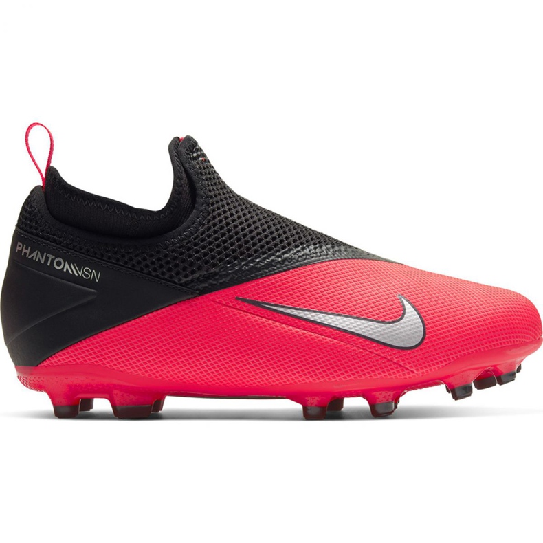 Nike Phantom Vsn 2 Academy Df FG / MG Jr CD4059-606 futballcipő sokszínű piros