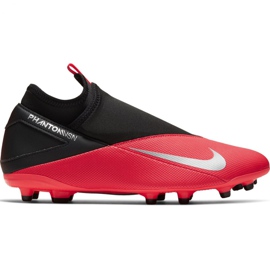 Nike Phantom Vsn 2 Club DF / MG M CD4159-606 futballcipő piros piros Nike Phantom Vsn 2 Club DF / MG M CD4159-606 futballcipő piros piros