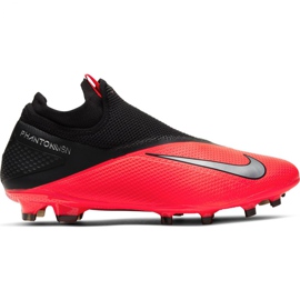 Nike Phantom Vsn 2 Pro Df Fg M CD4162-606 futballcipő piros piros Nike Phantom Vsn 2 Pro Df Fg M CD4162-606 futballcipő piros piros