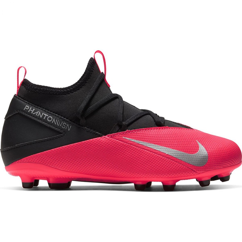 Nike Phantom Vsn 2 Club Df FG / MG Jr CD4061-606 futballcipő piros piros