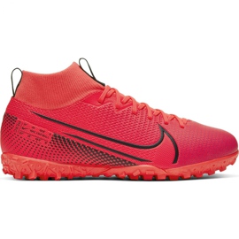 Nike Mercurial Superfly 7 Academy Tf Jr AT8143-606 futballcipő piros piros