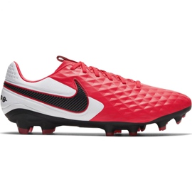 Nike Tiempo Legend 8 Pro Fg M AT6133-606 futballcipő piros narancs és vörös