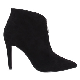 Fekete csizma csapszeg fekete A3-029 fekete Fekete csizma csapszeg fekete A3-029 fekete