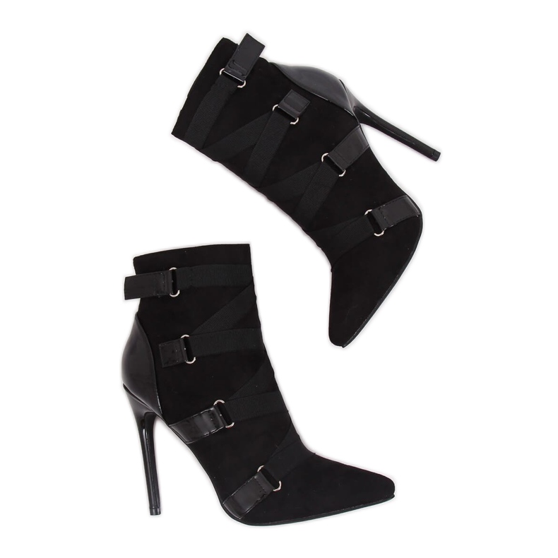 Fekete csizma csapszeg fekete BKKX1150 Black Ii Quality