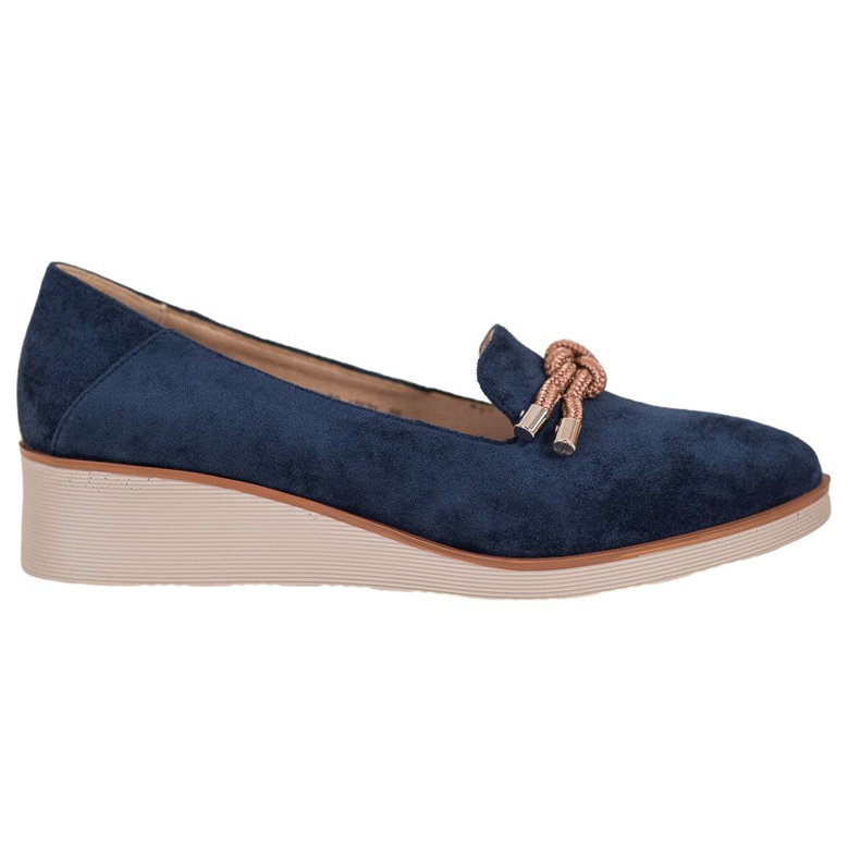 Navy blue Lords a VINCEZA ékén kék