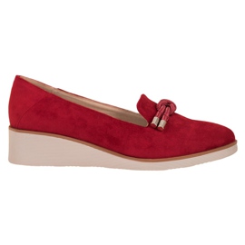 Red Lords On The VINCEZA Wedge piros