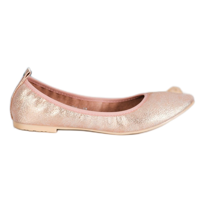 Goodin Arany balerinák öko bőrrel aranysárga Goodin Arany balerinák öko bőrrel aranysárga