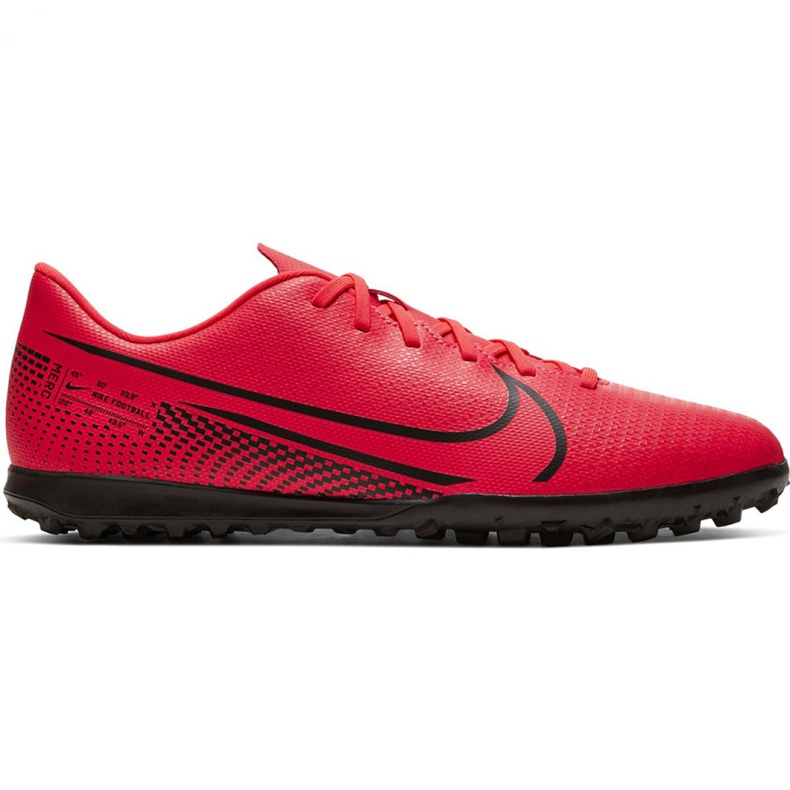 Nike Mercurial Vapor 13 Club Tf M AT7999-606 futballcipő piros piros