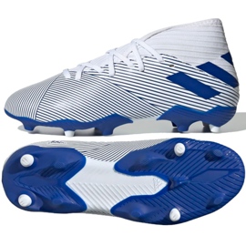 Az adidas Nemeziz 19.3 Fg Jr EG7245 futballcipő szürke ezüst