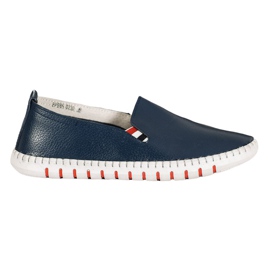 Evento Navy Blue Slip On Cipők kék