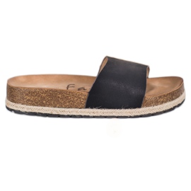 Goodin Divatos fekete papucs Goodin Divatos fekete papucs