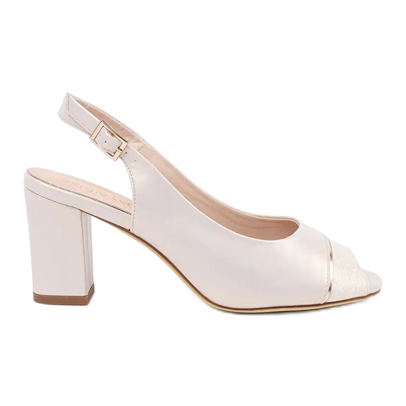 Nyitott lábujj Sergio Leone szandál barna