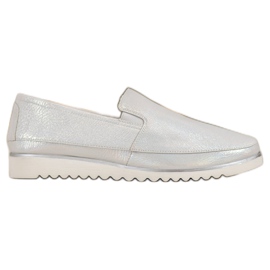 Sergio Leone Ezüst csúszás a cipőn szürke