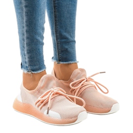 Rózsaszín női sportcipő B-6851