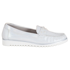 Sergio Leone Cipők gyöngyökkel szürke