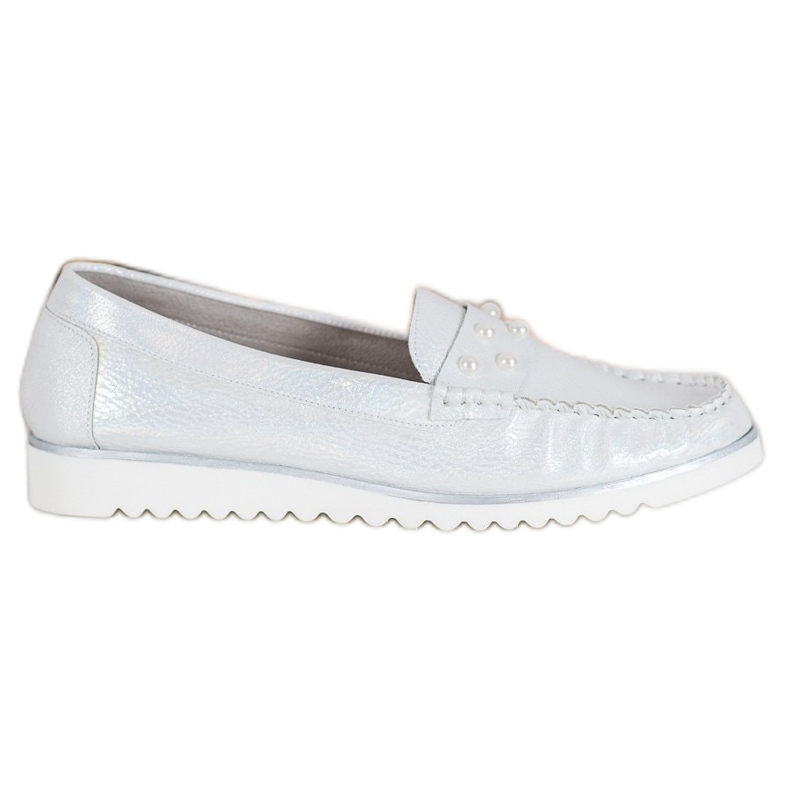 Sergio Leone Cipők gyöngyökkel szürke