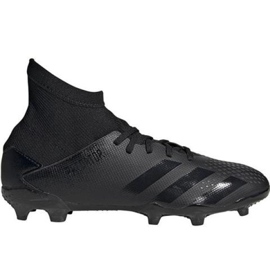 Adidas Predator 20.3 Fg Jr EF1929 futballcipő fekete fekete