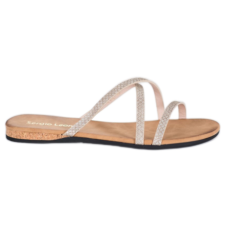 Sergio Leone Stílusos papucs sárga