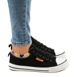 Fekete klasszikus W11 cipők Fekete klasszikus W11 cipők