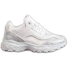 Small Swan Stílusos fehér cipők