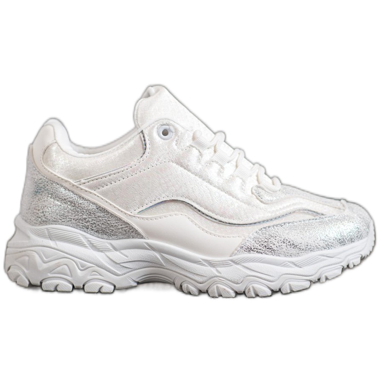 Small Swan Stílusos fehér cipők