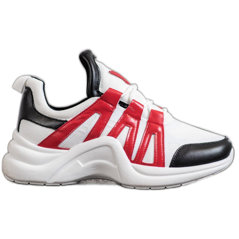 SHELOVET Kényelmes divat cipők fehér sokszínű