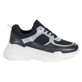 SHELOVET Klasszikus fekete cipők