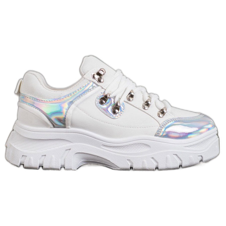 Weide Fehér cipő holo effektussal