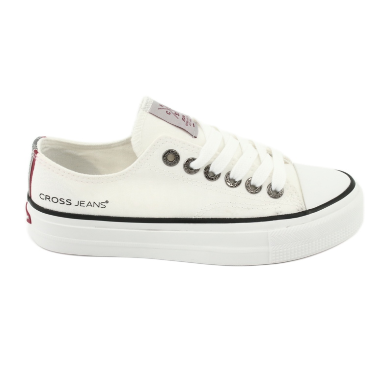 Cross Jeans Classic Sneakers Biaded White FF2R4010C fehér