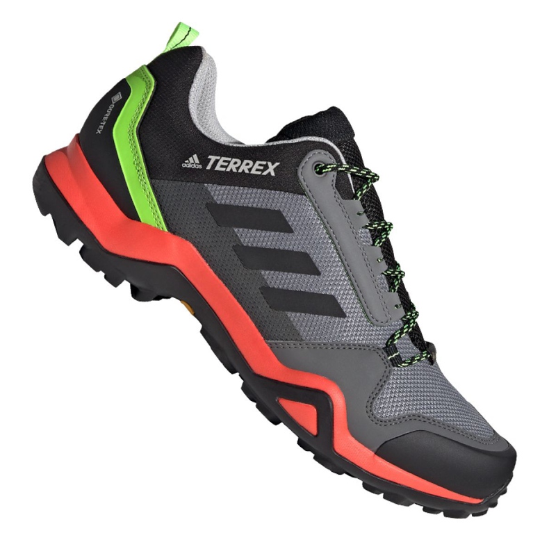 Adidas Terrex AX3 Gtx M FU7828 cipő fekete szürke sokszínű