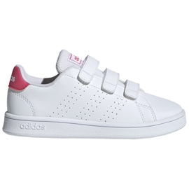 Adidas Advantage C Jr EF0221 cipő fehér Adidas Advantage C Jr EF0221 cipő fehér
